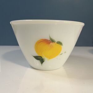 Fire King Anchor Hocking Fruit Mixing Bowl Splash Proof 7.5” Medium Sz *READ